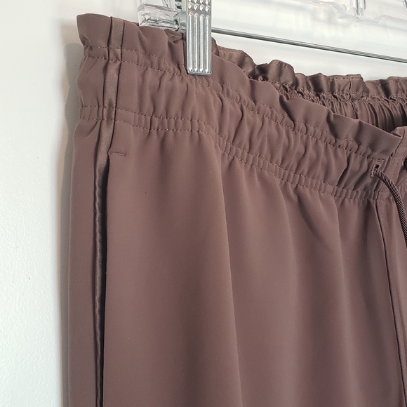 Athleta Metropolis Jogger Drawstring Pants Mineral Brown 10 - Picture 4 of 12